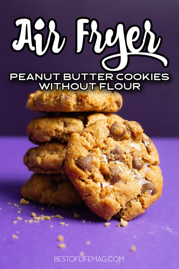 Our delicious air fryer peanut butter cookies without flour can help you satisfy your sweet tooth with an easy to make dessert recipe. Air Fryer Cookie Recipe | How to Make Air Fryer Cookies | Air Fryer Dessert Recipes | Air Fryer Snack Recipes | Homemade Peanut Butter Cookies | Cookie Recipes without Flour | Gluten Free Cookie Recipes | Gluten Free Peanut Butter Cookies via @amybarseghian