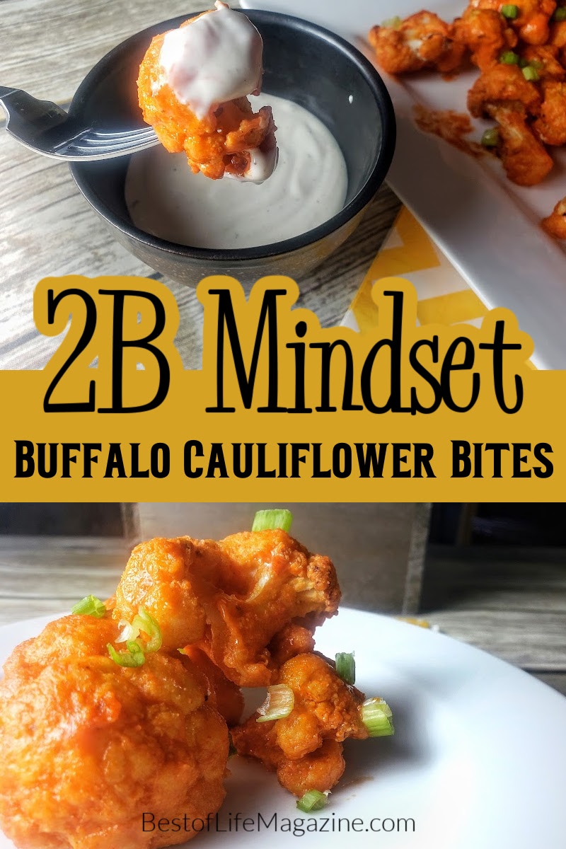 Even if you think you aren’t a fan of this tender white veggie, you’ll reconsider when you bite into these cauliflower buffalo bites that are 2B Mindset friendly. 2B Mindset Snack Recipes | 2B Mindset Recipes | Weight Loss Snack Recipes | Beachbody Recipes via @amybarseghian