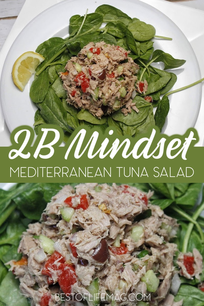 You can easily fit a healthy Mediterranean tuna salad into your 2B Mindset meal plan by Beachbody and stay on track with your diet without compromising flavor. Beachbody Salad Recipe | Beachbody Recipes | Tuna Salad Recipes for Weight Loss | Healthy Salad Recipes | 2B Mindset Recipes | 2B Mindset Meal Planning via @amybarseghian