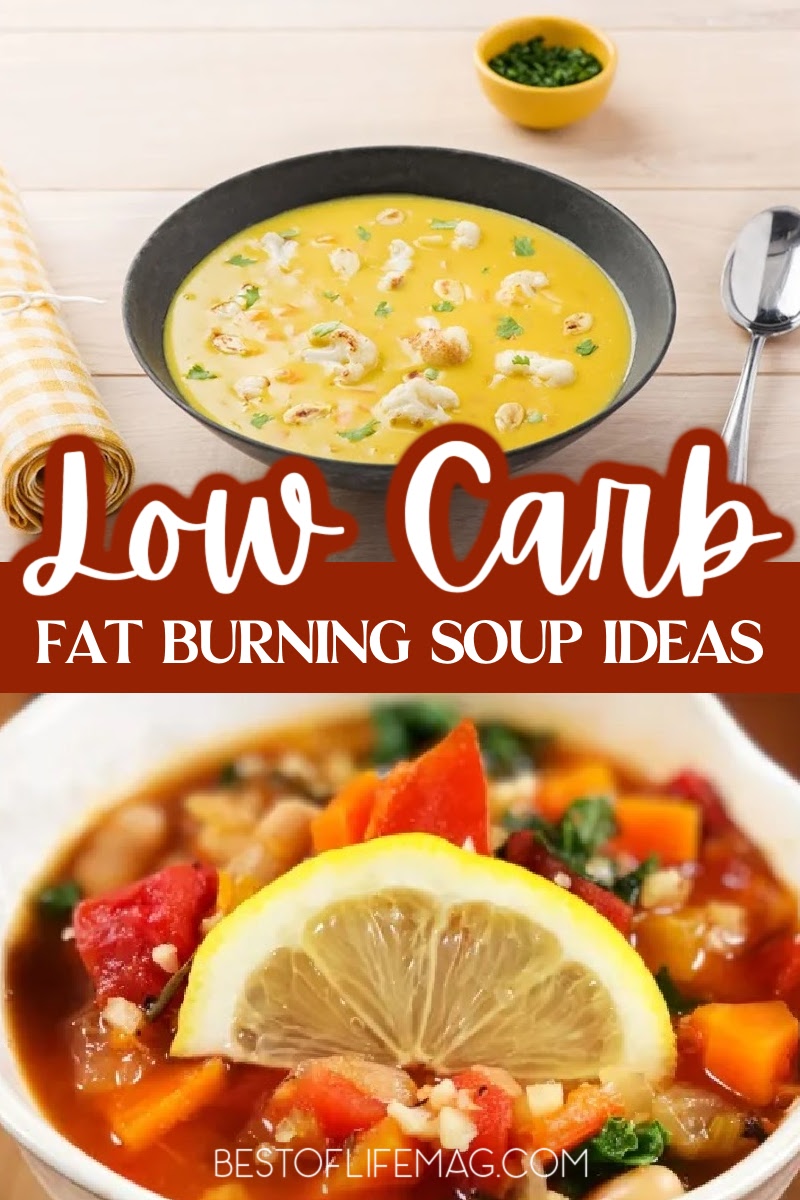 The best low carb fat burning soup recipes are guaranteed to rev up your metabolism and help you feel full longer, and put you in control. Keto Soup Recipes | Weight Loss Soup Recipes | Keto Recipes for Lunch | Low Carb Recipes | Low Carb Dinner Recipes | Fat Burning Soups | Weight Loss Recipes | Recipes for Weight Loss | Healthy Soup Recipes | Low Carb Appetizers via @amybarseghian