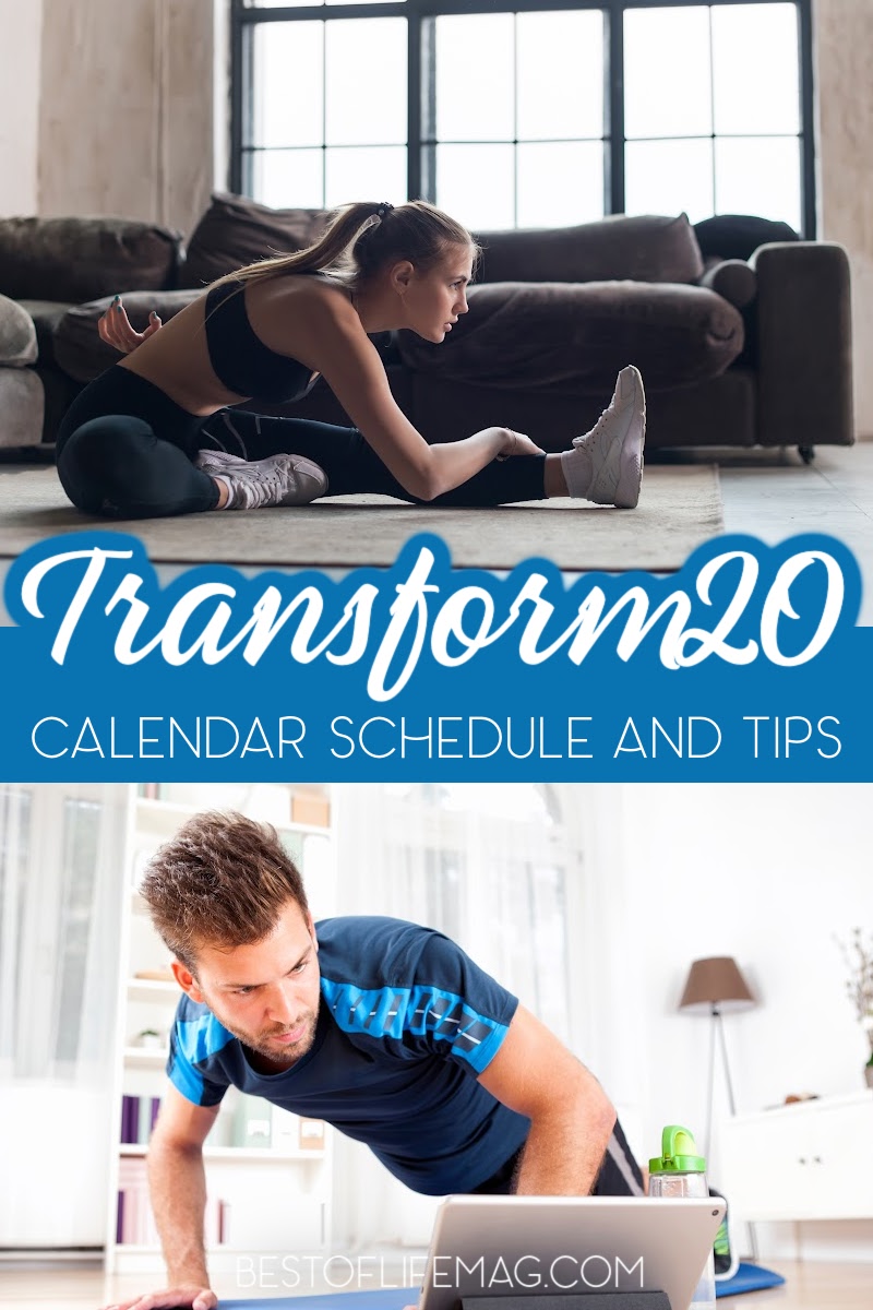 The Transform 20 calendar shows you when to do each workout. Combine this with our Transform 20 Workout Tips to ensure you get the optimal results for your body! Workout Ideas | At Home Workouts | Transform 20 Tips | Beachbody Workouts | Beachbody OnDemand via @amybarseghian