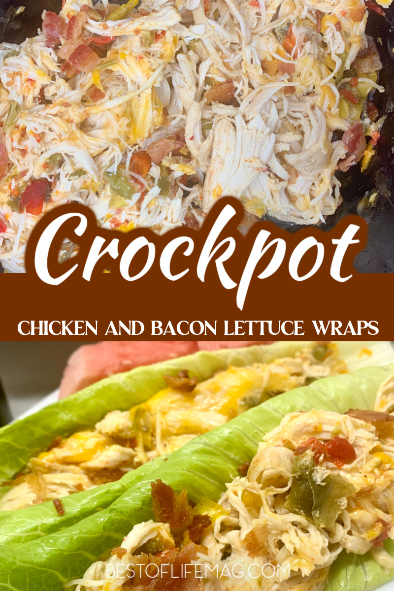 This crockpot chicken and bacon keto lettuce wraps recipe is an easy healthy dinner recipe with an easy way to serve for those not on a keto or low carb diet. Low Carb Chicken Recipes | Keto Chicken Recipes Crockpot | Slow Cooker Low Carb Recipes | Crockpot Low Carb Recipes | Low Carb Chicken and Bacon Wraps | Keto Lettuce Wrap Recipes | Low Carb Dinner Recipes | Weight Loss Crockpot Recipes | Low Carb Lunch Recipes | Crockpot Shredded Chicken | Keto Shredded Chicken Recipe via @amybarseghian