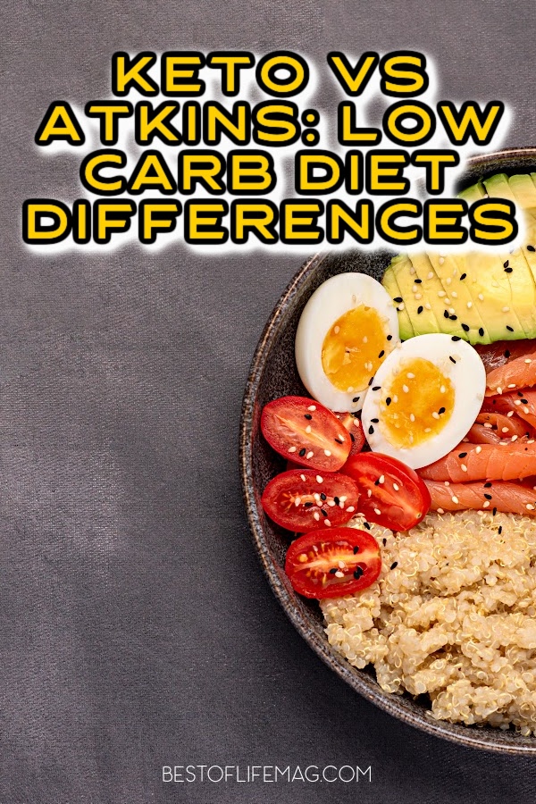 What is the difference between keto vs Atkins for meal planning and dieting? Knowing the main differences will help you identify which eating plan is right for you between the Atkins and Keto Diets. What is a Keto Diet | What is the Atkins Diet | Which is Better Keto or Atkins | Best Diet Plan | Weight Loss Tips | Diet Tips via @amybarseghian