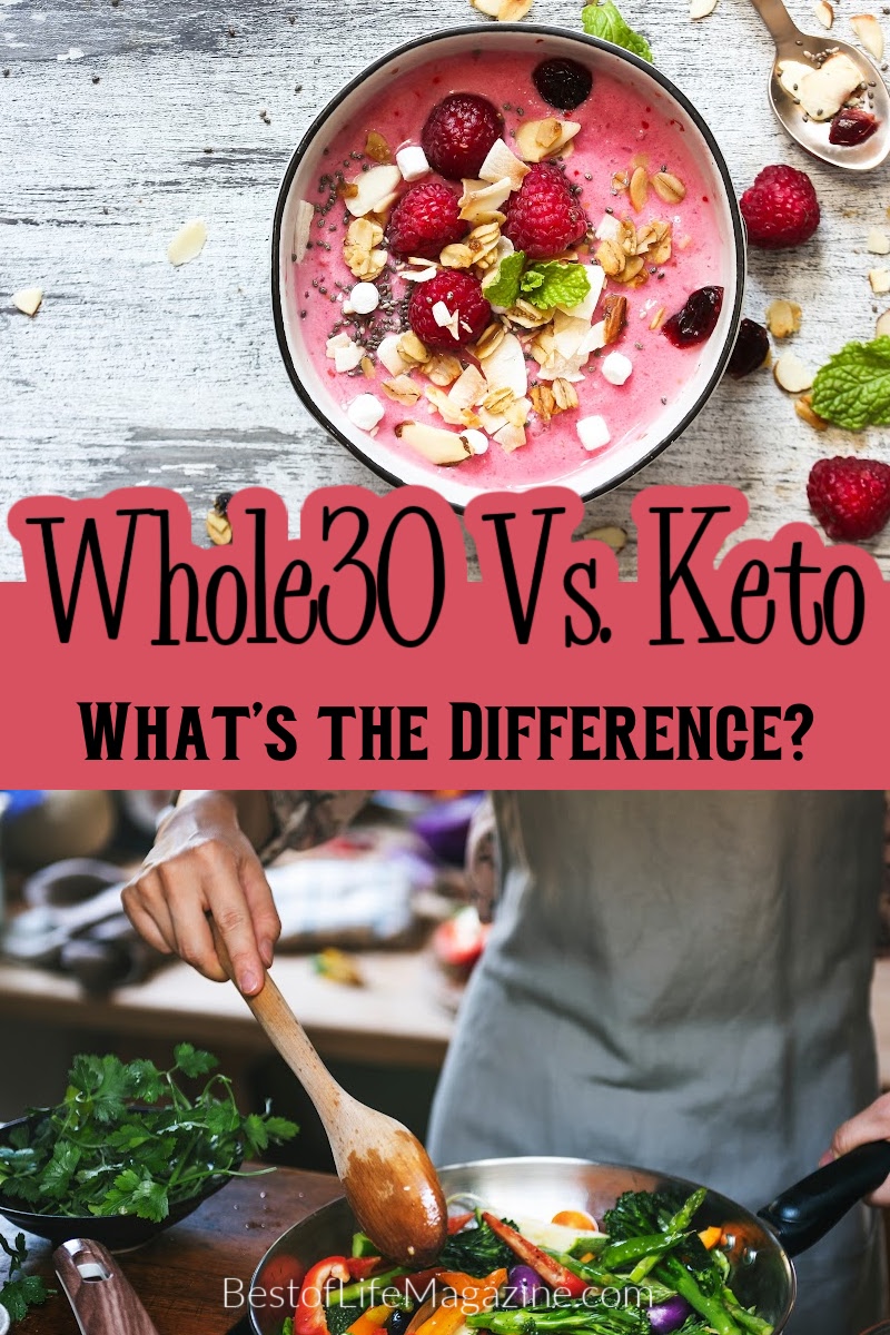 Taking a look at the similarities and differences between Whole30 vs Keto diets can help you decide which version of the diet fits your lifestyle. Whole30 Diet Tips | Keto Diet Tips | Which is Better Whole30 or Keto | What to Eat on a Keto Diet | What to Eat on Whole30 | What is a Keto Diet? | What is Whole30? | Difference between Whole30 and Keto Diets | Weight Loss Plans Compared | Ways to Lose Weight | Healthy Diet Plans | Nutrition Plans via @amybarseghian