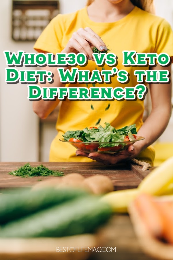 Taking a look at the similarities and differences between Whole30 vs Keto diets can help you decide which version of the diet fits your lifestyle. Whole30 Diet Tips | Keto Diet Tips | Which is Better Whole30 or Keto | What to Eat on a Keto Diet | What to Eat on Whole30 | What is a Keto Diet? | What is Whole30? | Difference between Whole30 and Keto Diets | Weight Loss Plans Compared | Ways to Lose Weight | Healthy Diet Plans | Nutrition Plans via @amybarseghian