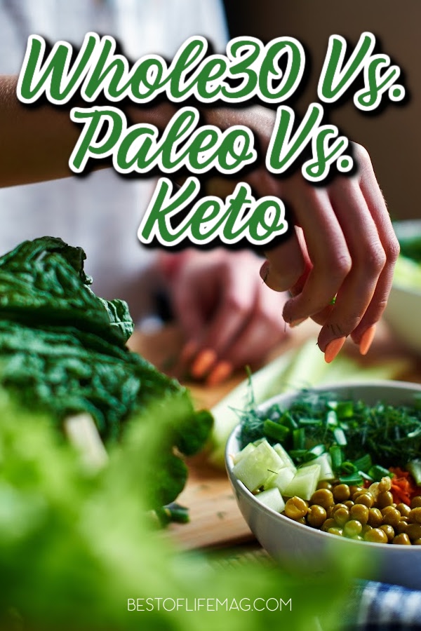 When finding a healthy diet that is right for you, it's important to look at Whole30 vs Paleo vs Keto and compare the differences so you feel as great as you look. Weight Loss Tips | Tips for Losing Weight | How to Lose Weight | Paleo Diet Tips | Whole30 Tips | Keto Tips | Low Carb Diet | Healthy Nutrition | What is Paleo | Weight Loss Recipes | Whole30 Overview | Paleo Overview | Keto Overview via @amybarseghian