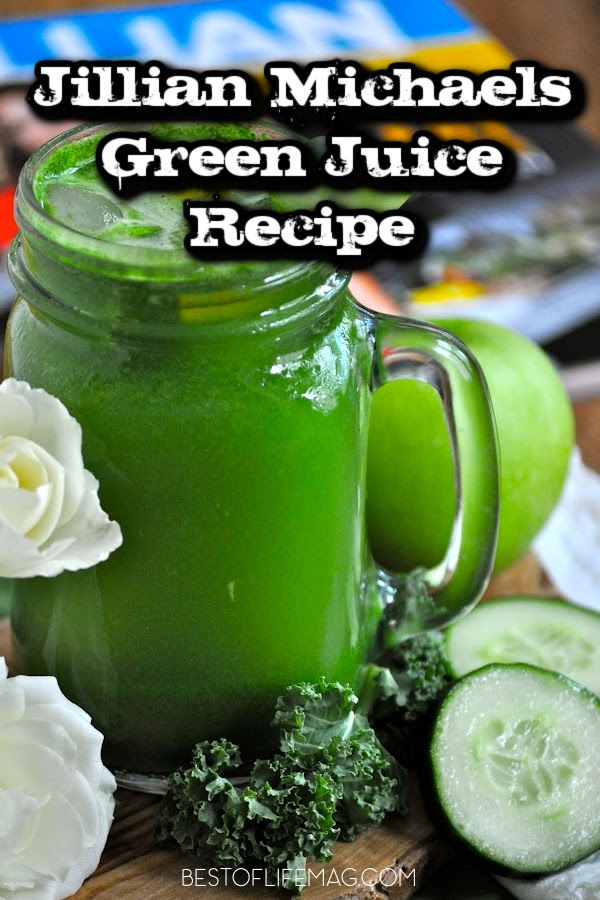 This Jillian Michaels Green Juice recipe follows what Jillian believes is important in juicing and lets you focus on eating healthy! Jillian Michaels Recipes | Jillian Michaels Weight Loss | Jillian Michaels Juice Drink | BeachBody Weight Loss Recipes | Green Drink Recipe | Weight Loss Snacks | Tips for Losing Weight | Weight Loss Ideas via @amybarseghian