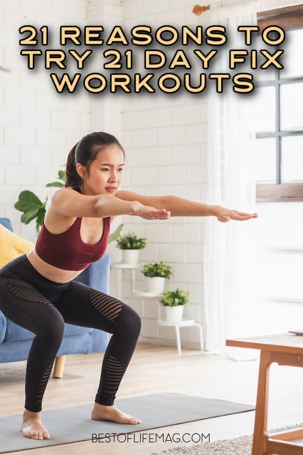 If you are still looking for a reason to get up and get started with your workout, here are 21 reasons to try 21 Day Fix workouts and nutrition plans. 21 Day Fix Workout Ideas | Fitness Plans | Beachbody Workouts | At Home Workouts | 21 Day Fix Tips | Autumn Calabrese Workouts via @amybarseghian