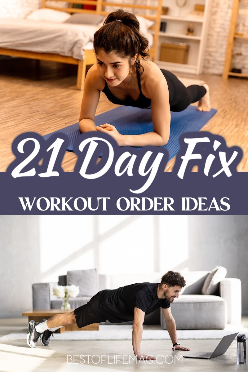 Get the results you want with this COMPLETE 21 Day Fix Workout order with a printable 21 Day Fix workout schedule and tips for each workout in the program. 21 Day Fix workout program | 21 Day Fix Workout Tips | 21 Day Fix Workouts | Total Body Cardio Fix | 21 Day Fix Upper Fix | 21 Day Fix Lower Fix | Beachbody Workouts | Pilates Fix | 21 Day Fix Cardio Fix | Dirty 30 | Yoga Fix | 10 Minute Abs Fix | Plyo Fix via @amybarseghian