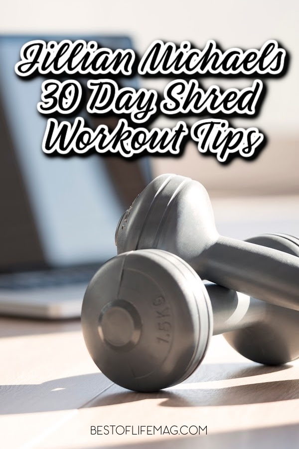 Jillian Michaels 30 Day Shred is a great plan that really works. These tips will help you make the most of your 30 Day Shred workouts! Jillian Michaels Workout | Jillian Michaels Fitness Tips | Health and Fitness Tips | Jillian Michaels Home Workouts | Home Workout Ideas | Home Fitness Ideas | Tips for Weight Loss | Losing Weight at Home via @amybarseghian