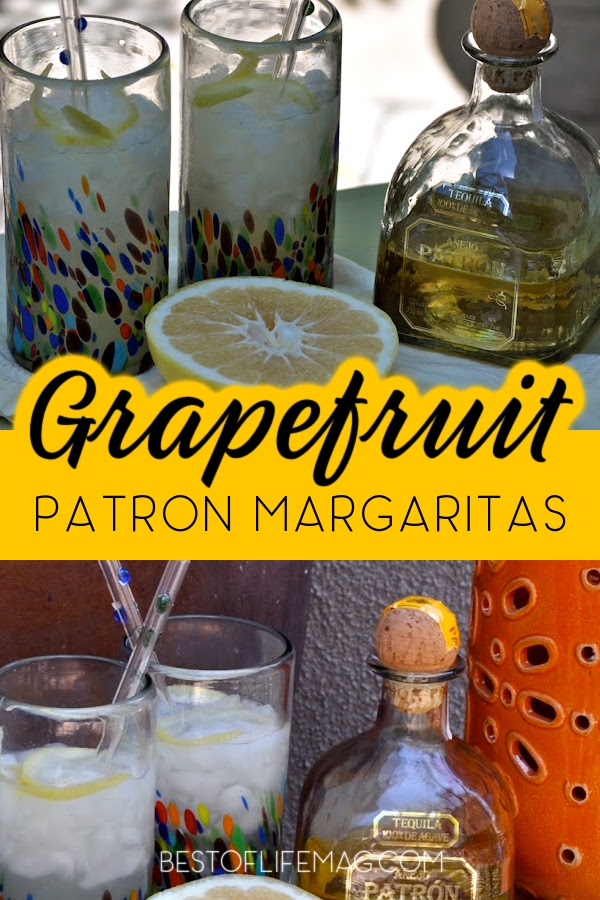 Making a Patron Grapefruit Cocktail is easy! This Patron Grapefruit Margarita recipe is simple, delicious, and perfectly refreshing. Everyone will love it! Margarita Recipes | Patron Cocktail Recipes | Happy Hour Recipes | Grapefruit Recipes | Cocktail Recipes | How to Make a Margarita