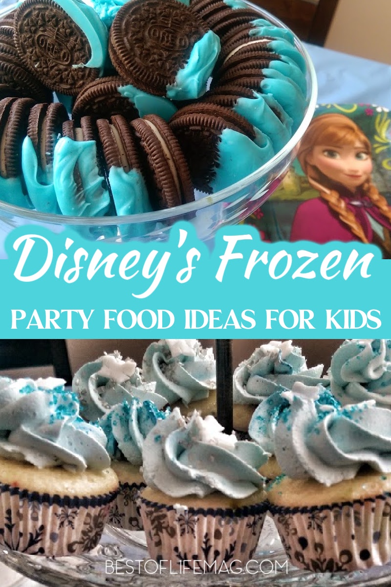 If you want to impress for less and save time these seven Frozen party food ideas are an easy and beautiful way to bring Frozen magic to your guests. Disney Party Ideas | Frozen Party Recipes | Frozen Recipes | Disney Food Ideas | Disney Party Food | Disney Frozen Recipes | Birthday Party Recipes via @amybarseghian