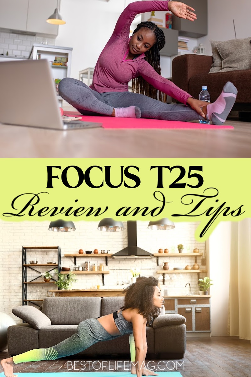Are you considering the Focus T25 Workout? With these Focus T25 Review and Tips, you can determine if this workout will be right for you and maximize results. Shaun T Workouts | Beachbody Workouts | Beachbody Exercise Programs | Workout Schedules | At Home Workouts via @amybarseghian