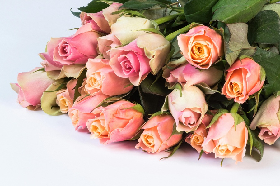 Healthy Mothers Day Breakfast Ideas Close Up of a Bouquet of Flowers