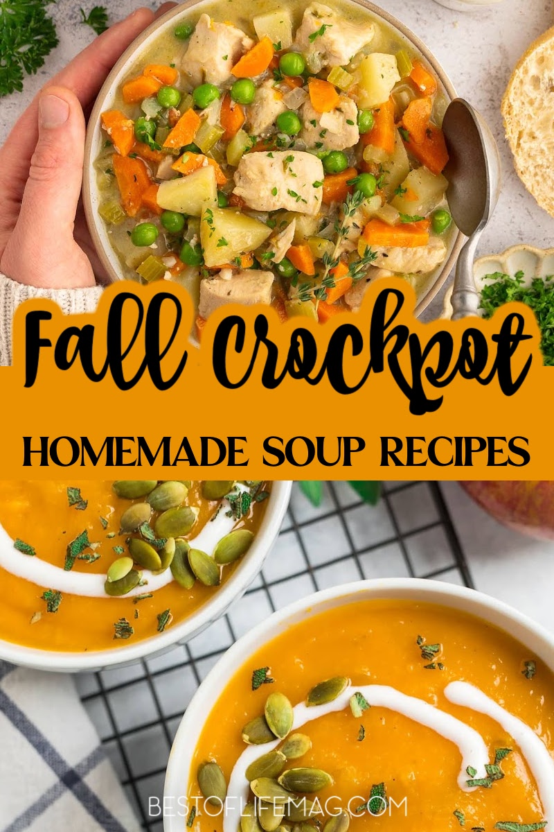 Use the best crock pot soups for fall recipes to make some delicious comfort food the whole family will enjoy this time of year. Crockpot Recipes for Fall | Easy Soup Recipes | Slow Cooker Soup Recipes | Healthy Crockpot Recipes | Meal Planning Recipes | Crockpot Fall Recipes | Slow Cooker Recipes for Fall | Healthy Slow Cooker Recipes | Slow Cooker Soups via @amybarseghian