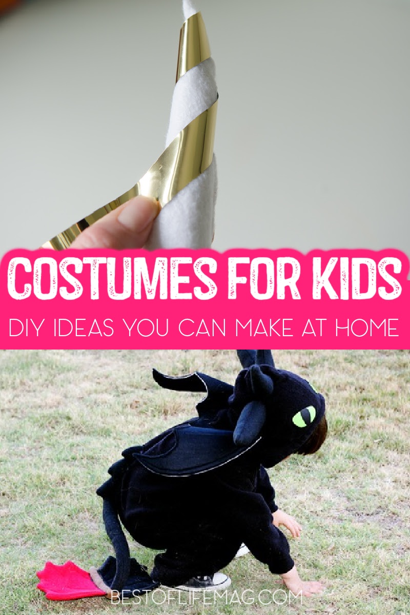 Buying costumes can get expensive; instead get creative with some fun DIY Halloween costumes and save some money for the candy. DIY Costumes for Boys | Last Minute DIY Costumes for Kids | DIY Costumes for Girls Last Minute | Scary Costumes for Girls | Scary Costumes for Boys | Disney Costumes for Kids | Costumes for Kids Who Don’t Like Costumes | Costumes for Kids DIY Boys | Fall DIY