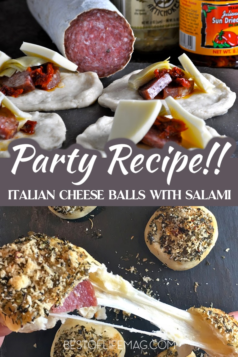 Make Hot Italian Cheese Balls for dinner and a breakfast frittata the following morning. One ingredient to go between two recipes! Frittata Recipes | Italian Frittata Recipes | Cheese Balls Recipes | Recipes with Cheese | Family Dinner Recipes | Dinner Party Recipes | Holiday Recipes | Recipes for the Holidays