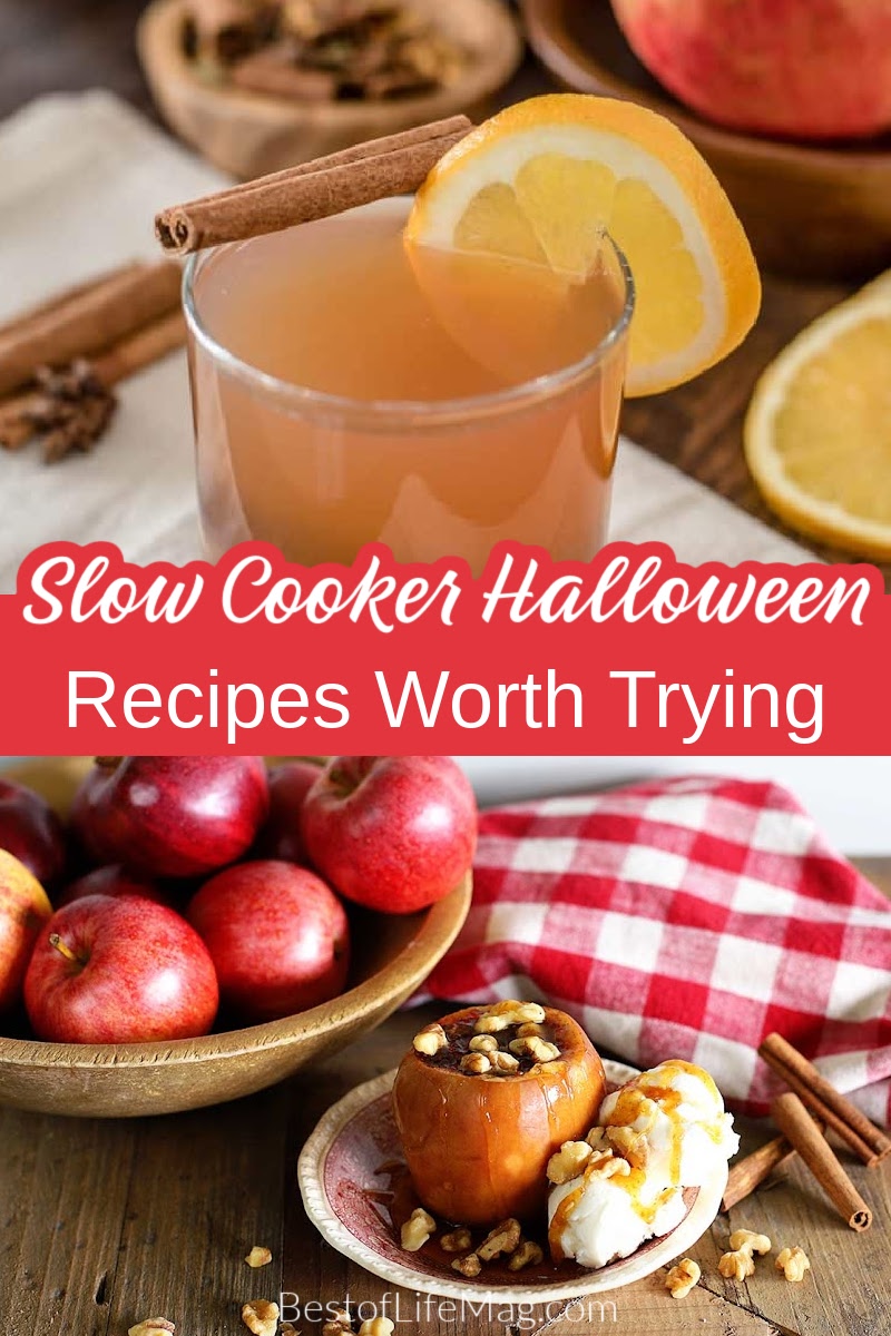Spooky Halloween crockpot recipes add a fun and easy way to make the holiday even more enjoyable for kids and adults! Halloween Dinner Crockpot Recipes | Halloween Slow Cooker Ideas | Crockpot Food Halloween | Slow Cooker Meals Halloween | Holiday Crockpot Recipes | Spooky Crockpot Recipes | Scary Slow Cooker Recipes | Crockpot Halloween Party Recipes | Halloween Party Ideas | Tips for Hosting a Halloween Party via @amybarseghian
