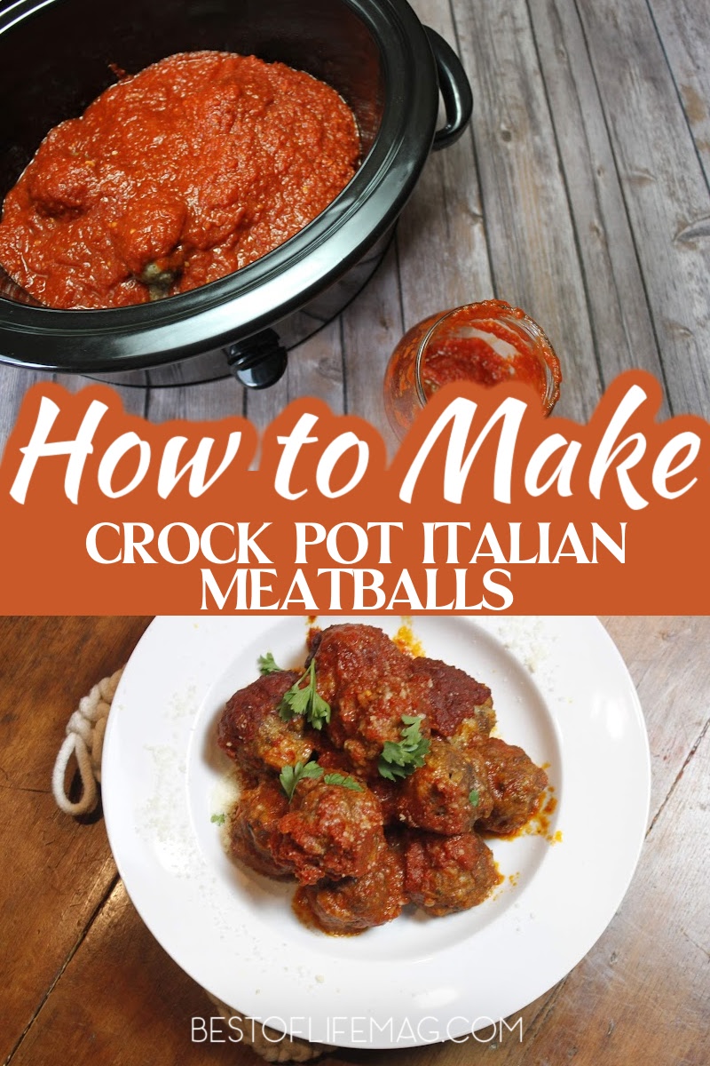 Crockpot Italian meatballs are a staple recipe that can be used for date night or family dinners. Crockpot meatballs are also a popular party food recipe! Crockpot Dinner Recipes | Crockpot Pasta Recipes | Slow Cooker Italian Recipes | Homemade Crockpot Meatballs | Meatball Appetizer Recipes | Crockpot Party Recipes | Marinara Meatballs Crockpot | Crockpot Recipes for a Crowd | Party Recipes | Slow Cooker Party Recipes | Crockpot Recipes for Parties via @amybarseghian