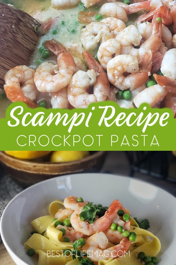 For some, even thinking about making shrimp scampi is scary, but when you use a crockpot shrimp scampi recipe, you can put those fears aside and enjoy this easy tasty recipe. Crockpot Shrimp Recipe | Shrimp Scampi Recipe | Shrimp Recipes | Crockpot Recipes | Slow Cooker Recipes | Crockpot Recipes with Shrimp | Crockpot Pasta Recipes | Date Night Recipes | Slow Cooker Recipes for Two via @amybarseghian