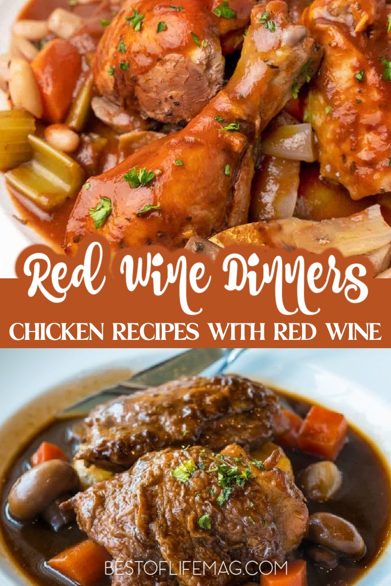 The best crockpot chicken recipes with red wine can open you up to a world of new flavors and offer delicious recipes for your meal planning. Red Wine Chicken Recipes | Slow Cooker Chicken Recipes | Slow Cooker Recipes | Recipes with Red Wine | Easy Dinner Recipes | Crockpot Chicken Recipes | Crockpot Recipes with Chicken | Crockpot Dinner Recipes | Romantic Dinner Recipes via @amybarseghian