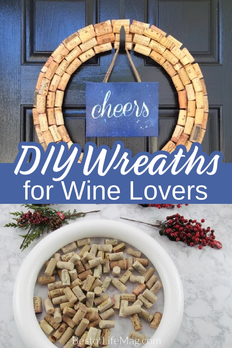 Use these creative DIY wine cork wreaths to give the best homemade gifts any wine lover would appreciate during the holiday season. DIY Gift Ideas | DIY Gifts | Wine Gifts | DIY Home Décor | DIY Holiday Decorations