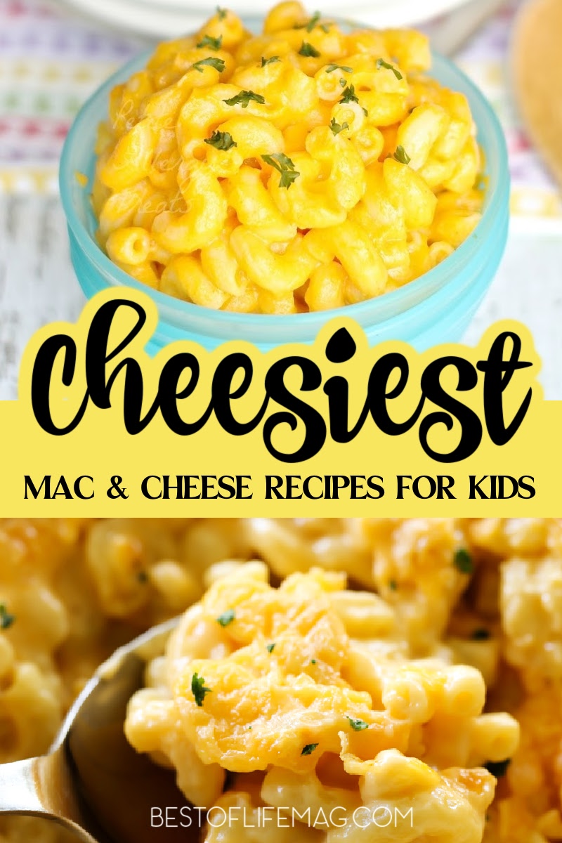 Kid-friendly macaroni and cheese recipes will help your children clean their plate and these are easy family dinner recipes, too! Macaroni Ideas | Macaroni and Cheese for Kids | Recipes for Children | Easy Snack Recipes | Easy Recipes | Kid Friendly Lunch Recipes | Easy Pasta Recipes via @amybarseghian