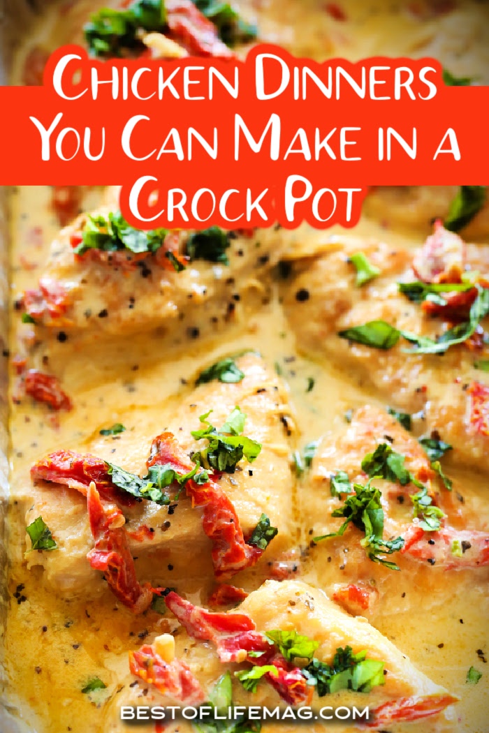 Save time in the kitchen with these crockpot chicken recipes! They are perfect weeknight meals or as holiday recipes that can be made quickly. Crockpot Chicken and Dumplings | Slow Cooker Chicken Noddle Soup | Crockpot Recipes with Chicken | Chicken Tacos Slow Cooker | Chicken Pot Pie Crockpot | Easy Crockpot Dinner Recipes | Easy Dinner Ideas | Meal Planning Chicken Recipes | Easy Lunch Recipes | Healthy Dinner Recipes