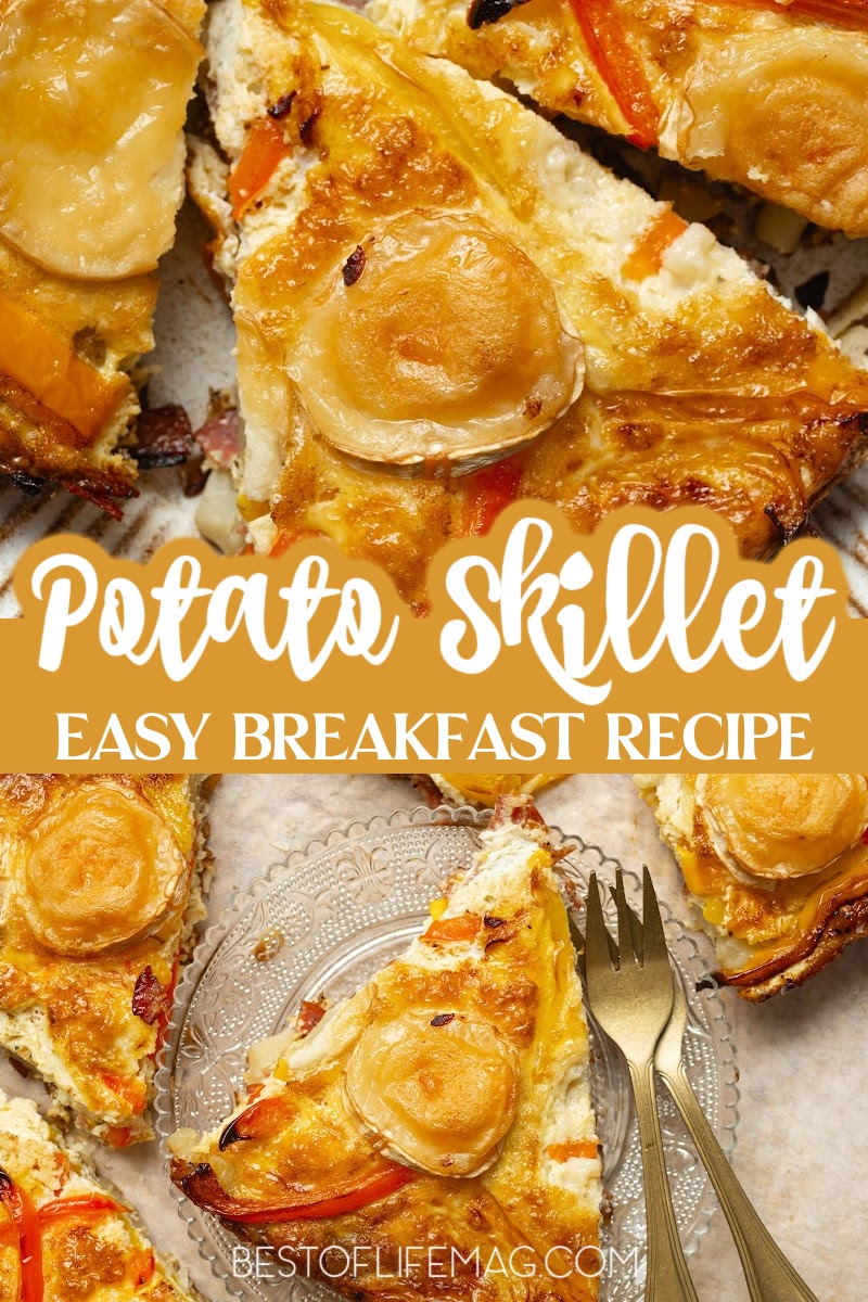Give yourself a tastier reason to wake up a bit earlier with our healthy and easy breakfast skillet recipe with potatoes. Easy Breakfast Recipes | One Pan Breakfast Recipes | Breakfast Recipe with Potatoes | Cowboy Skillet Recipe | Hobo Skillet Recipe | Healthy Recipe for Breakfast | Healthy Breakfast Recipes | Recipes with Eggs | Protein Breakfast Recipes via @amybarseghian