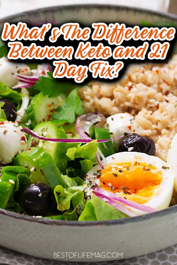 Before making a decision between 21 Day Fix vs Keto you should know the differences so you're better prepared for success during your weight loss journey. What is the 21 Day Fix | What is Keto | Whats the Difference Between 21 Day Fix and Keto via @amybarseghian