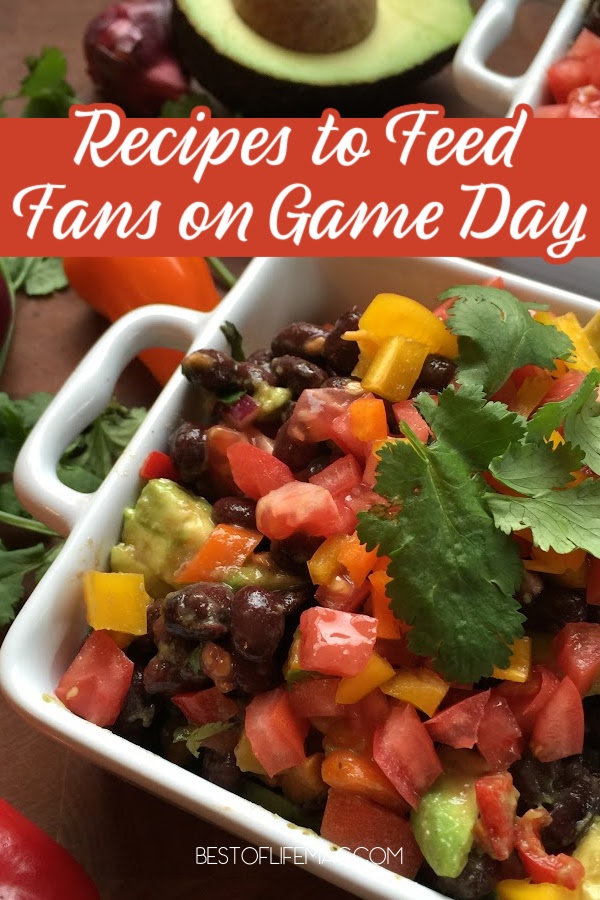 Regardless of what sport you enjoy watching, game day for any of them is always fun! These game day recipes are easy to make and will satisfy any taste bud! Game Day Party Tips | Recipes for Parties | Recipes for a Crowd | Lunch Recipes for Parties | Dinner Recipes for Parties | Finger Food Recipes | Appetizer Recipes | Super Bowl Party Ideas | Super Bowl Party Recipes via @amybarseghian