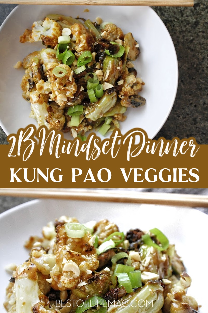 You can take the kung pao from kung pao chicken, remove the chicken, and add healthy vegetables to make a delicious 2B Mindset recipe, kung pao veggies. Kung Pao Cauliflower | Kung Pao Sauce | Healthy Kung Pao Recipe | Veggies Most Recipes | 2B Mindset Recipes | Healthy Dinner Recipes | Recipes for Weight Loss via @amybarseghian