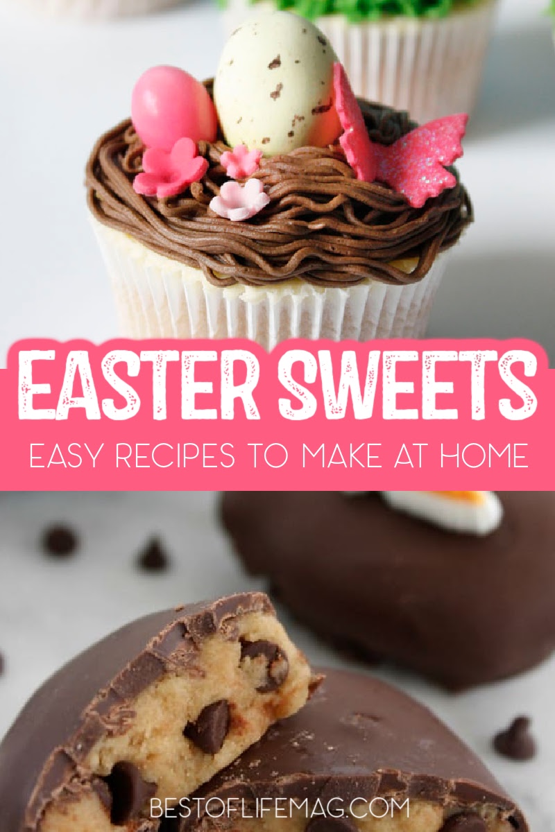 Making homemade Easter treats is a great way to spend time together as a family and enjoy the flavors of springtime. Easter Recipes for Kids | Easter Recipes for Families | Snacks for Easter | Homemade Chocolate Bunnies | Easter basket Ideas | Easter Foods | Spring Foods and Side Dishes via @amybarseghian