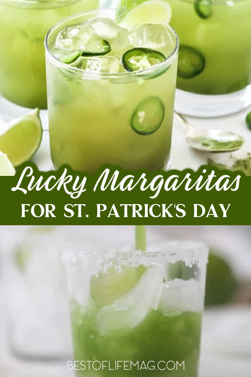Green margaritas for St Patricks Day can help you get into the Irish spirit and celebrate with easy green cocktails. St Patricks Day Recipes | St Patricks Day Drinks | Green Drinks for St Patricks Day | Green Cocktails for St Patricks Day | Margarita Recipes for a Crowd | Green Margarita Ideas | Cocktail Party Recipes | St Patricks Day Party Recipes via @amybarseghian