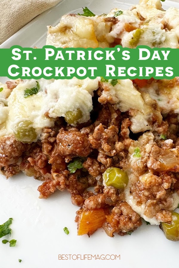 Celebrate with easy St Patrick's Day crockpot recipes that do the work for you! From corned beef to Irish stew and cabbage, these set-it-and-forget-it feasts let you enjoy the holiday. Irish Slow Cooker Meals | St Paddy's Day Dinner Ideas | Easy Crockpot Corned Beef | Slow Cooker Irish Stew | St Patrick's Day Food Ideas | Green Recipes For St Patrick's Day | Crockpot Comfort Food | Easy Holiday Recipes | Slow Cooker Cabbage And Potatoes | Irish Beef Stew Crockpot | St Patrick's Day Party Food via @amybarseghian