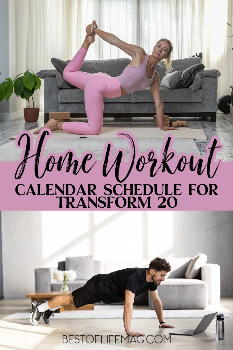 The Transform 20 calendar shows you when to do each workout. Combine this with our Transform 20 Workout Tips to ensure you get the optimal results for your body! Workout Ideas | At Home Workouts | Transform 20 Tips | Beachbody Workouts | Beachbody OnDemand via @amybarseghian
