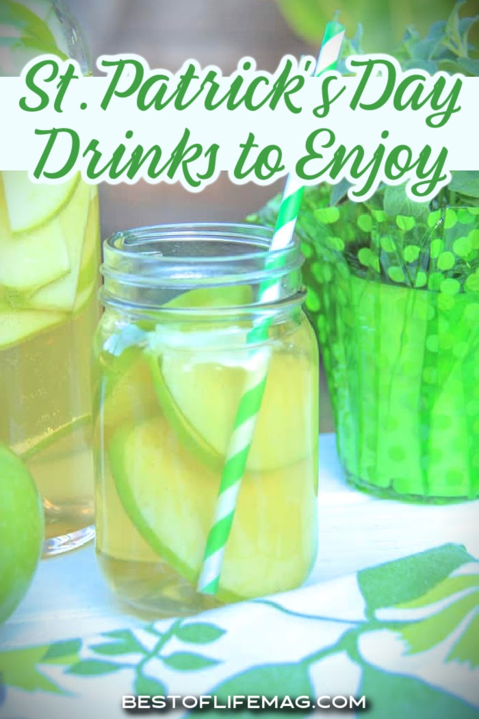 St. Patrick&rsquo;s Day is when we come together and celebrate the culture and history of the Irish and with these green drinks for kids and adults! St. Patrick's Day Recipes | St. Patrick's Day Drinks | St. Patrick's Day Party Recipes | Green Drink Recipes for St. Patrick's Day | Spring Party Recipes via @amybarseghian