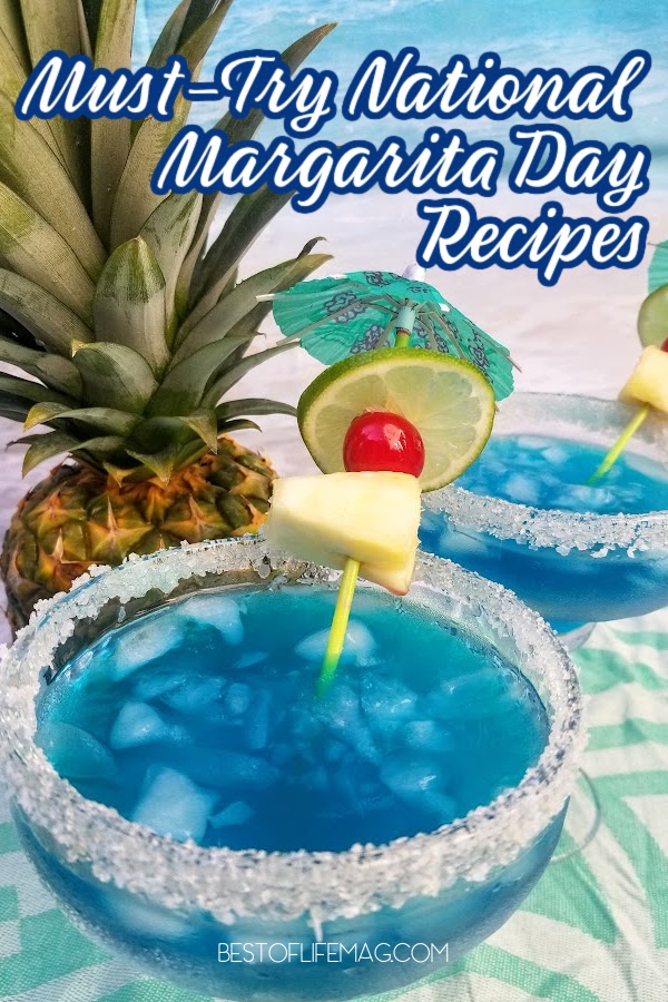 Our National Margarita Day recipes are perfect for celebrating this special day of recognition for the best cocktail on the menu. National Margarita Day | Margarita Recipes | Classic Margarita | Strawberry Margarita | Mango Margarita | Spicy Margarita | Skinny Margarita | Margarita Cocktail | Homemade Margarita | Best Margarita Recipe | Easy Margarita | Tequila Drinks | Margarita Variations | Margarita Ideas | Summer Drinks | Party Drinks | Margarita Bar | Cinco De Mayo Drinks via @amybarseghian