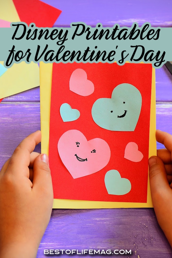 In an attempt to help check your child's cards for class off your list, we have these FREE Disney printables Valentine's Day cards! Disney Printables | Free Disney Printables | Disney Valentines Day Cards | Valentines Day Cards for Kids | Disney Printables for Kids | Valentines Day Crafts for Kids via @amybarseghian