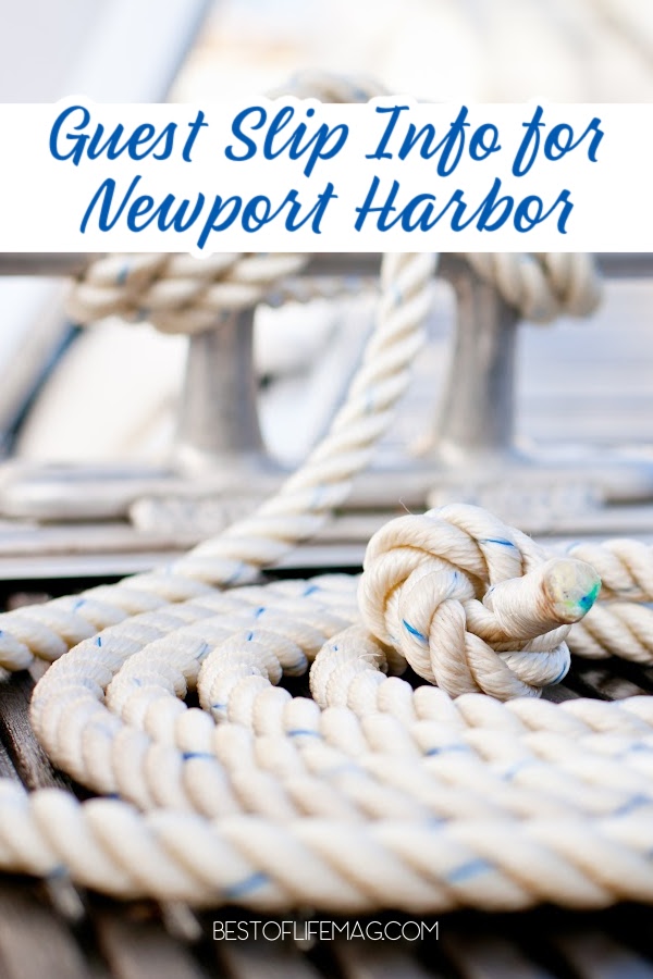 Mooring or docking at Newport Harbor is a great way to spend the day or even week, just make sure you're prepared. Here's how to do it.