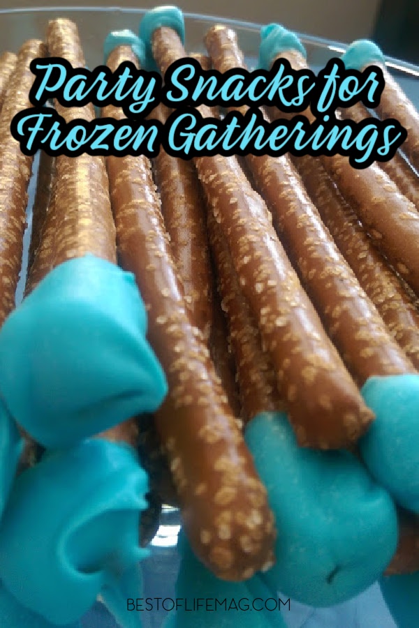 If you want to impress for less and save time these seven Frozen party food ideas are an easy and beautiful way to bring Frozen magic to your guests. via @amybarseghian