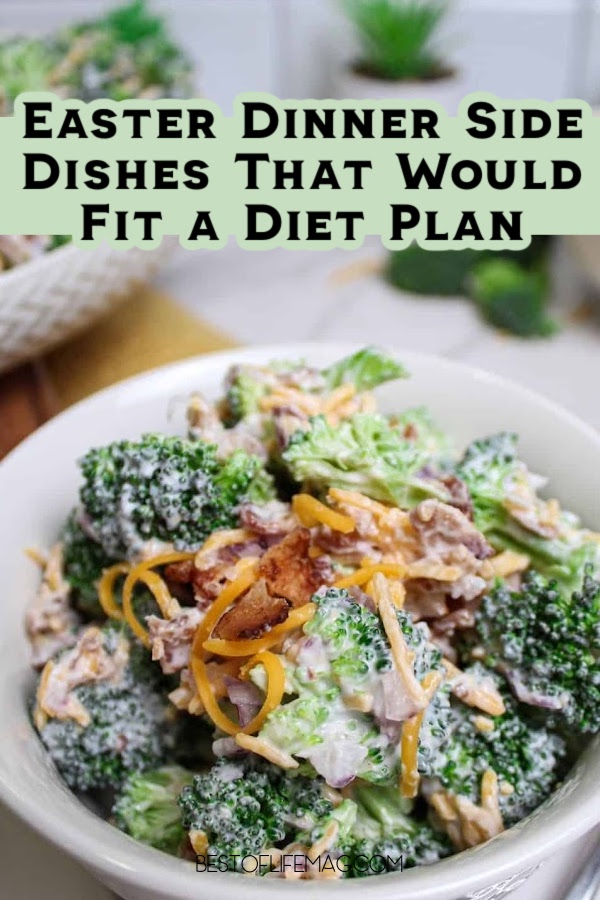 Healthy Easter dinner side dishes put those hard-boiled eggs to good use, as well as fresh veggies, and all with easy recipes. via @amybarseghian