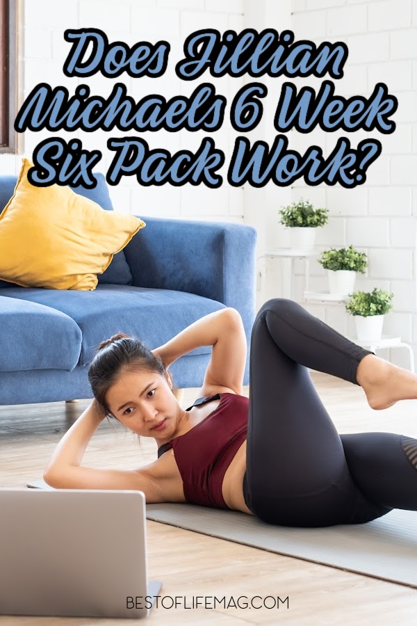 The Jillian Michaels 6 Week Six Pack system is tough, like all of her programs, but the results are undeniable. You'll be surprised how much you can do! Jillian Michaels Workouts | Jillian Michaels Ab Workouts | Workout Ideas for Abs via @amybarseghian