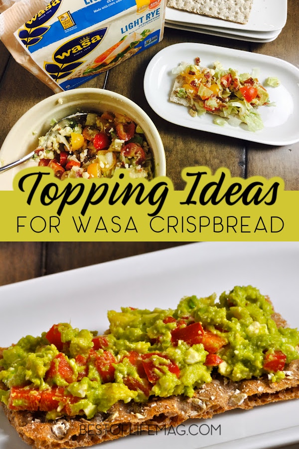 Wasa Crispbread recipes make for perfect snacks and appetizers! Our watermelon and feta salsa, BLT, and avocado spread recipes are delicious and satisfy kids and adults. via @amybarseghian