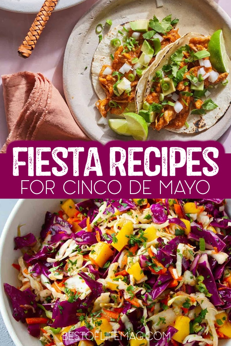Cinco De Mayo is just around the corner, make sure you check out the best of Cinco de Mayo recipes to make for an amazing celebration. via @amybarseghian