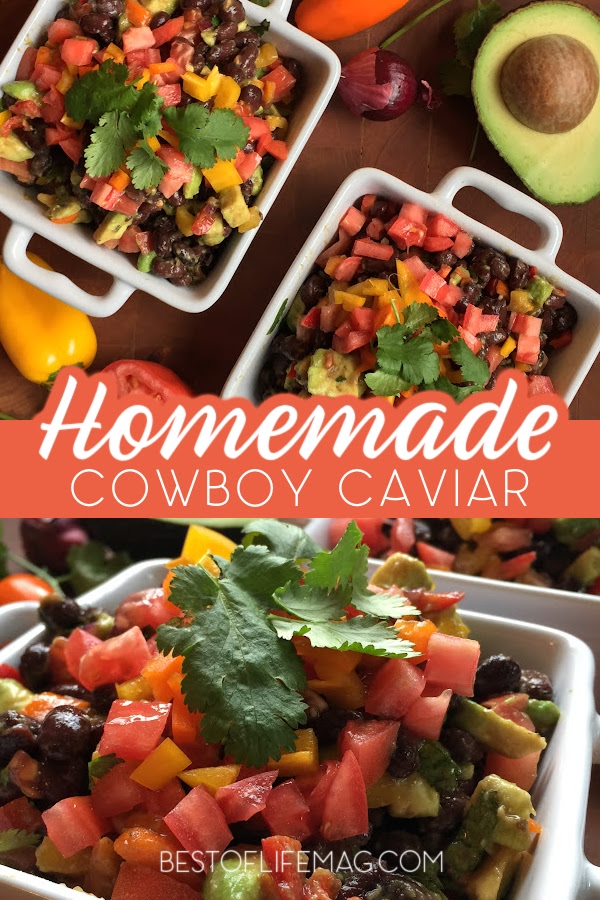 This Cowboy Caviar recipe is dairy free, easy to make, and so healthy! It can be eaten alone, on top of salads, or with chips and is an easy low carb recipe! via @amybarseghian