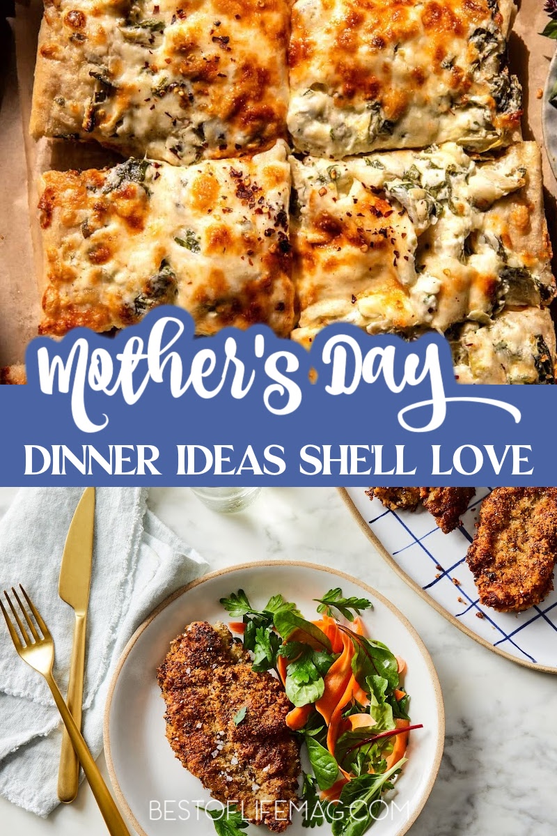 These dinner ideas for Mother&rsquo;s Day will have her feeling appreciated, loved, and cared for, all with easy Mother&rsquo;s Day dinner recipes. via @amybarseghian