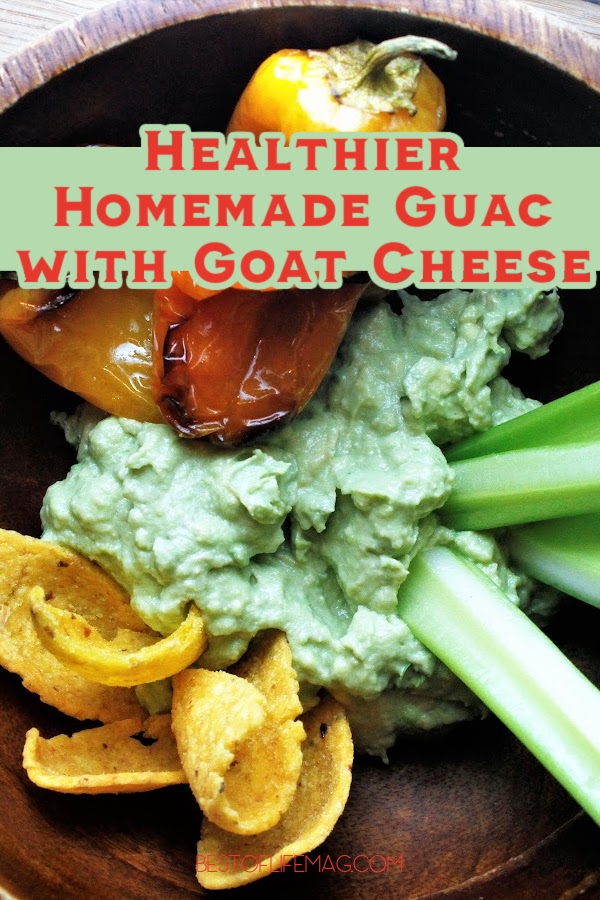 This goat cheese guacamole recipe isn&rsquo;t only a great addition to your meal, it is a delicious side dish or party appetizer. via @amybarseghian