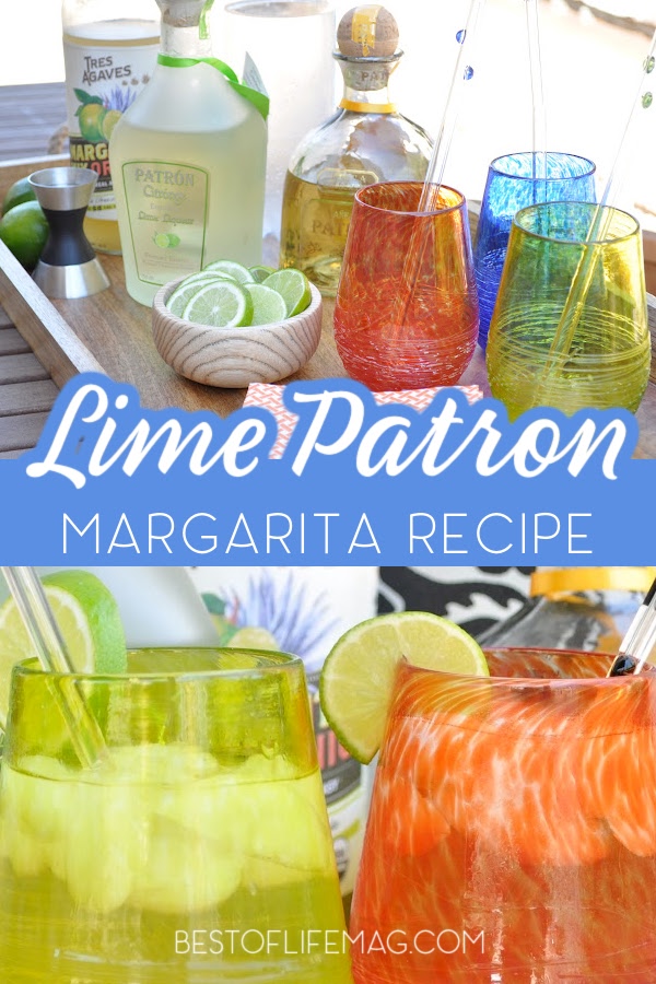 One of our latest margaritas we have been making at home is this lime Patron margarita recipe with a hint of Patron lime liquor. It is smooth and fresh on the palate! via @amybarseghian
