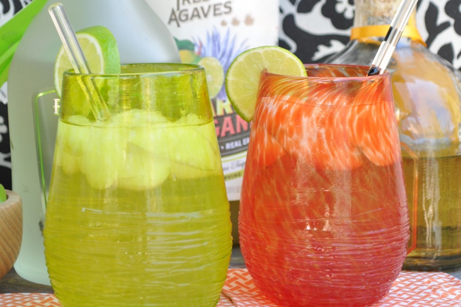 Best Boating Drinks Perfect Lime Patron Margarita Two Glasses